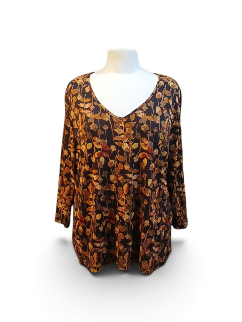 Croft & Barrow Autumn Themed Blouse | Pull-Over